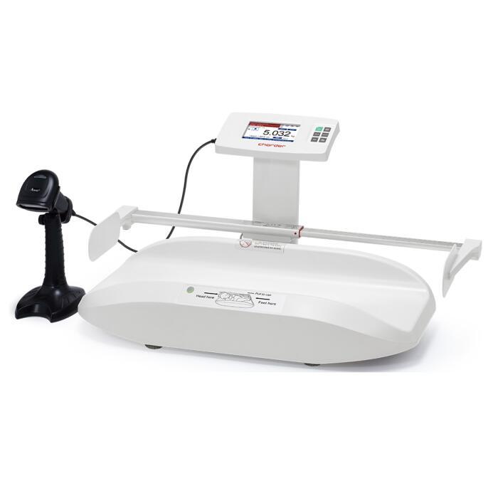 Báscula inalámbrica de altura y peso para bebés + Estadiómetro infantil digital